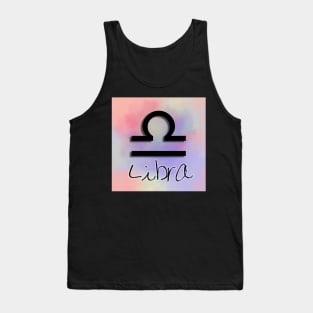 Libra - Zodiac Symbol Tank Top